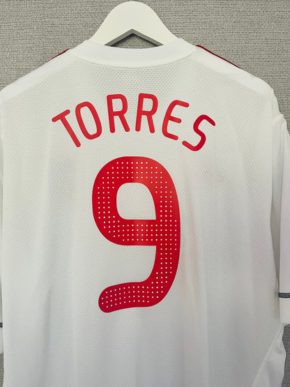 Liverpool third football shirt 2009/10 Torres XXL