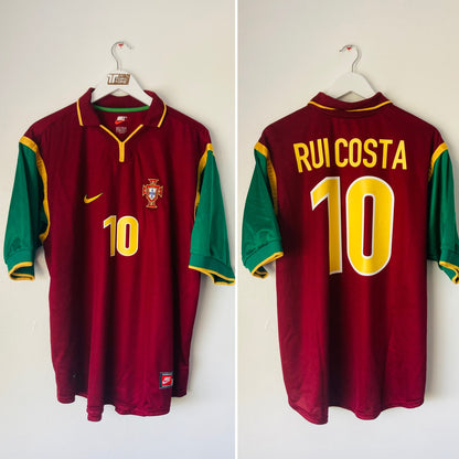 Portugal home football shirt
1998/99 Rui Costa XL