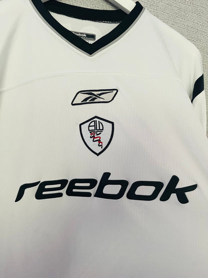 Bolton Wanderers home football shirt 2001/02 Ngotty XL