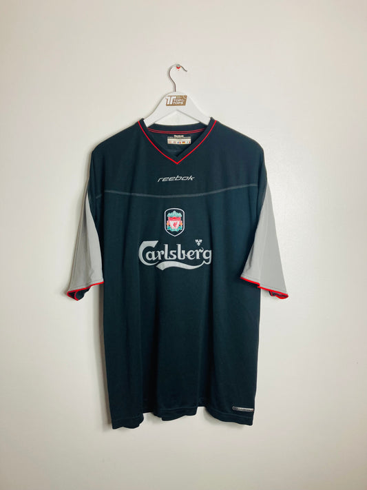 Liverpool away football shirt 2002/03 XXL