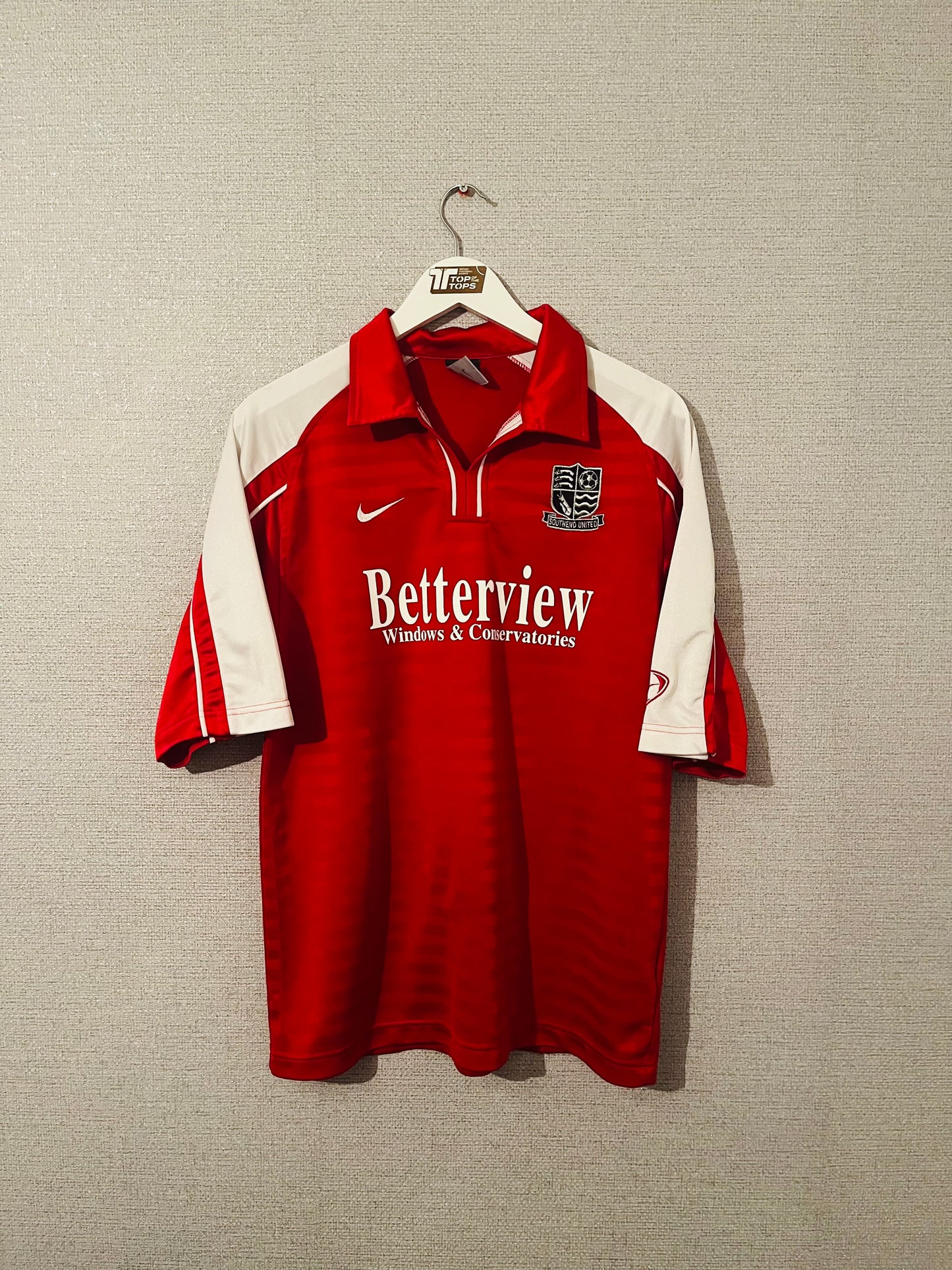Southend United away football shirt 2004/05 medium