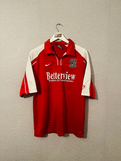 Southend United away football shirt 2004/05 medium