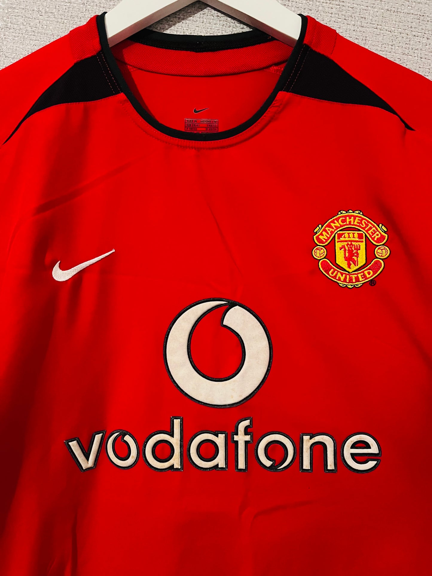Manchester United home football shirt 2003/04 CR7 Medium