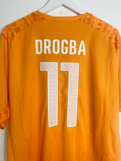 Ivory Coast home football shirt W/C 2014 XXL Drogba