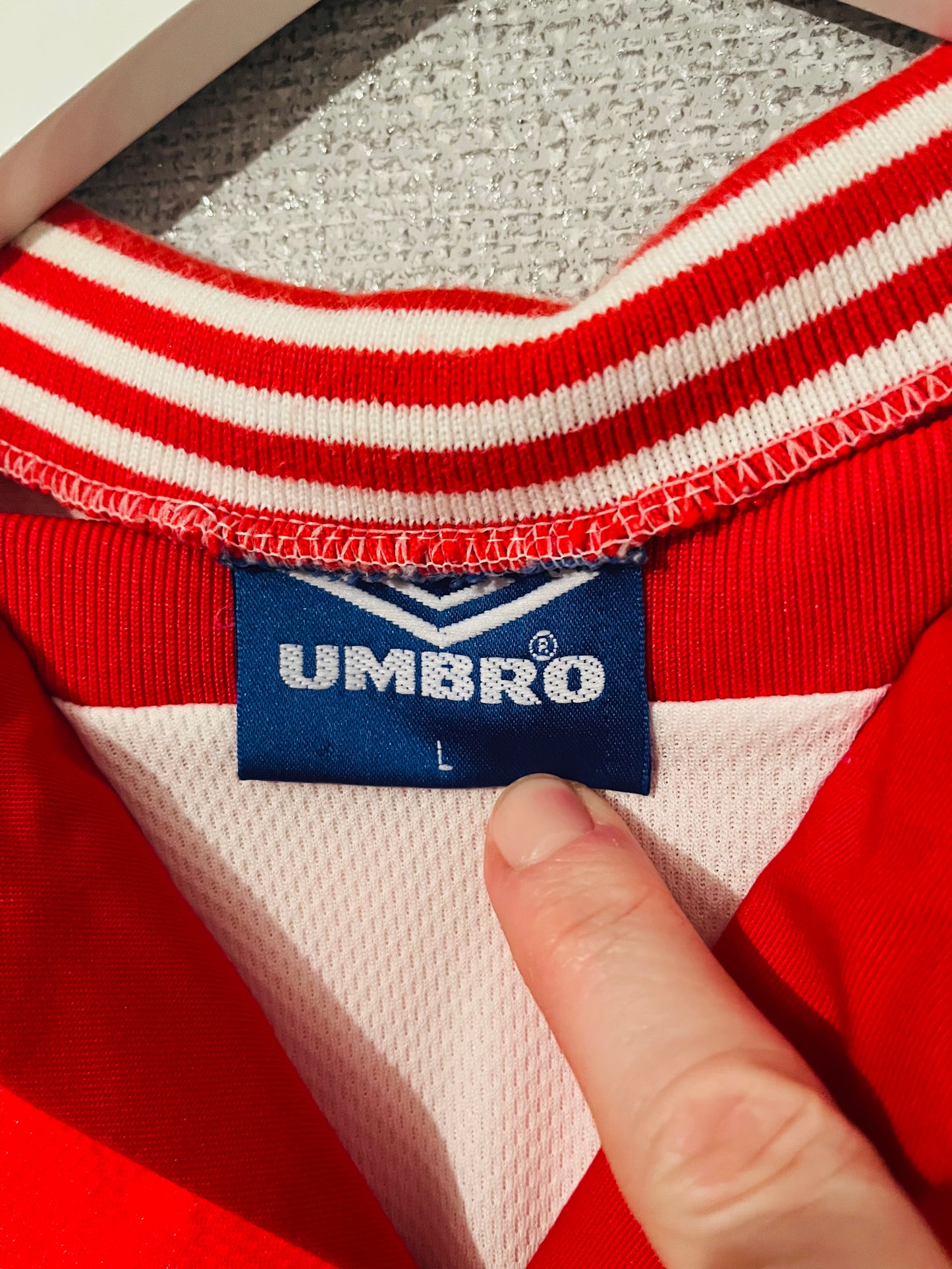 Ajax home football shirt 1996/97 Litmanen Large