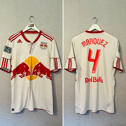 New York Red Bulls home football shirt 2010/11 Marquez Large