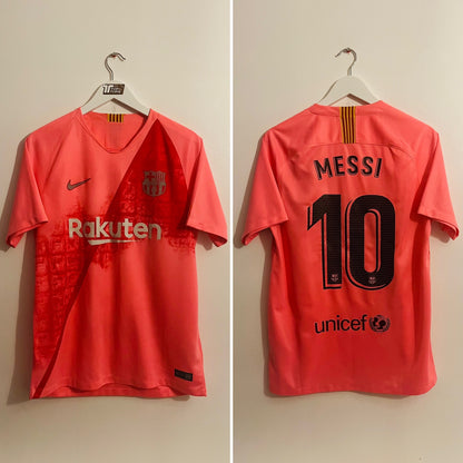 Barcelona third football shirt 2018/19 Messi Medium