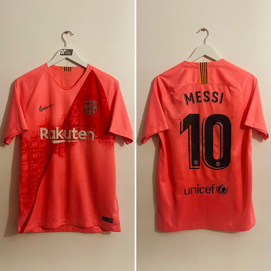 Barcelona third football shirt 2018/19 Messi Medium