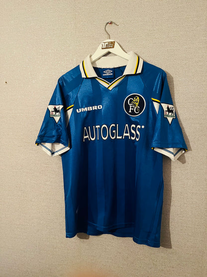 Chelsea home football shirt 1997/99 Zola Large