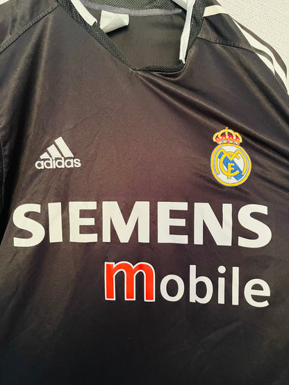 Real Madrid away football shirt 2004/05 R9 Large