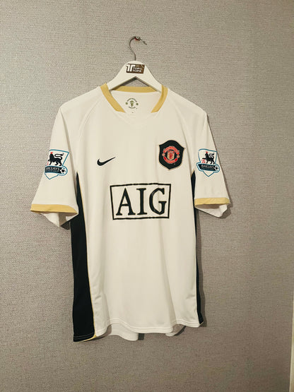Manchester United away football shirt 2006/07 Carrick Medium