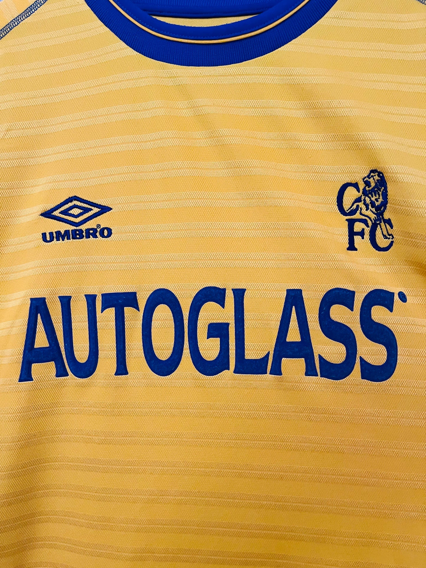 Chelsea away football shirt 2000/02 Zola XL