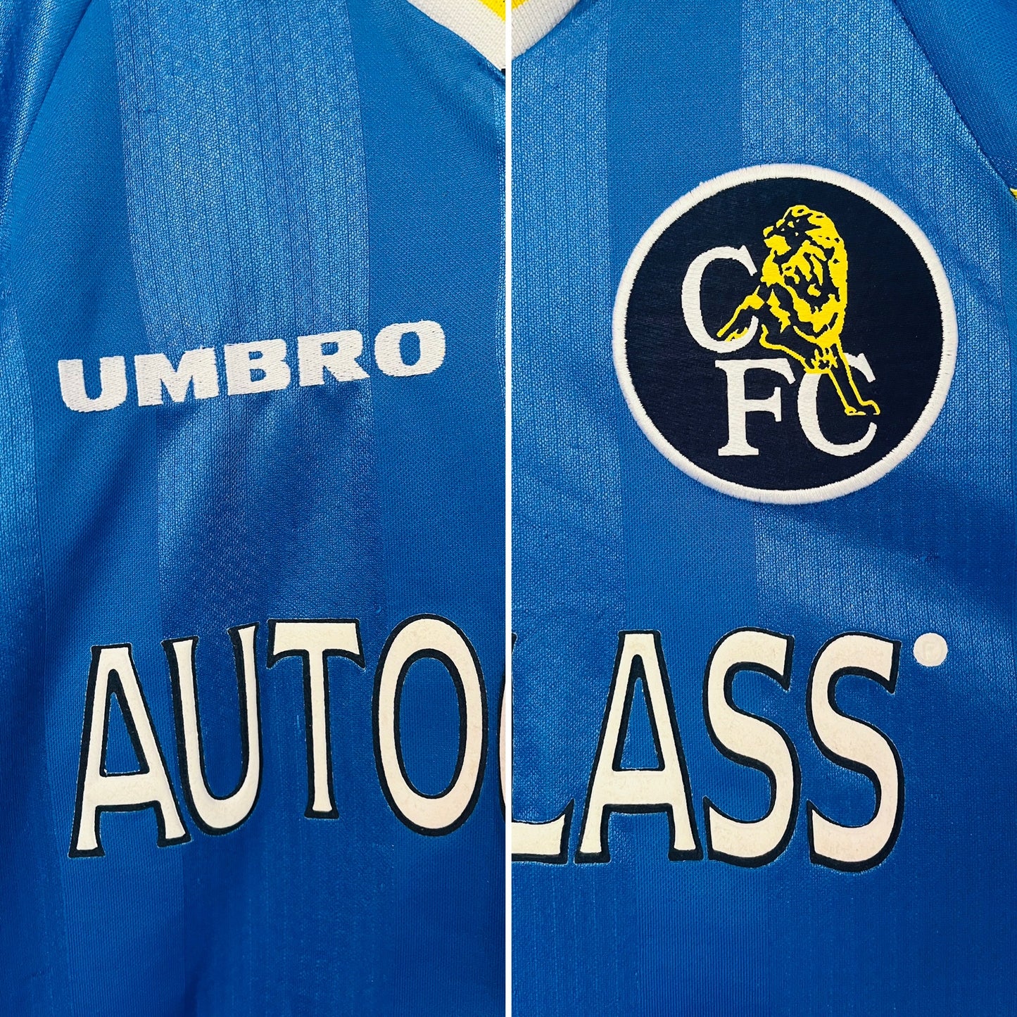 Chelsea home football shirt 1997/99 Vialli XXL