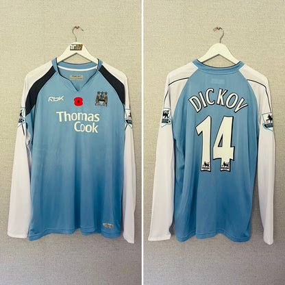 Manchester City home football shirt
2006/07 Dickov XL BNWTs