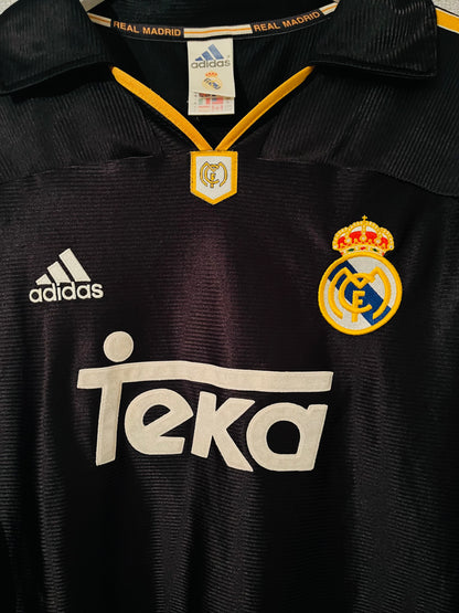 Real Madrid away football shirt 1999/2000 Redondo XL