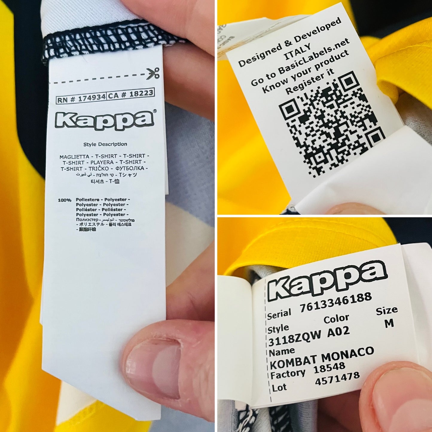 Monaco away football shirt 2020/21 Tchouameni Medium