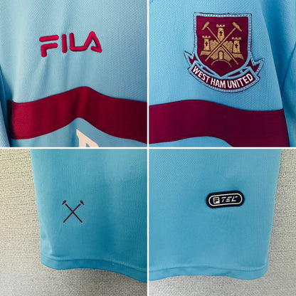 West Ham United away football shirt 2001/03 Medium