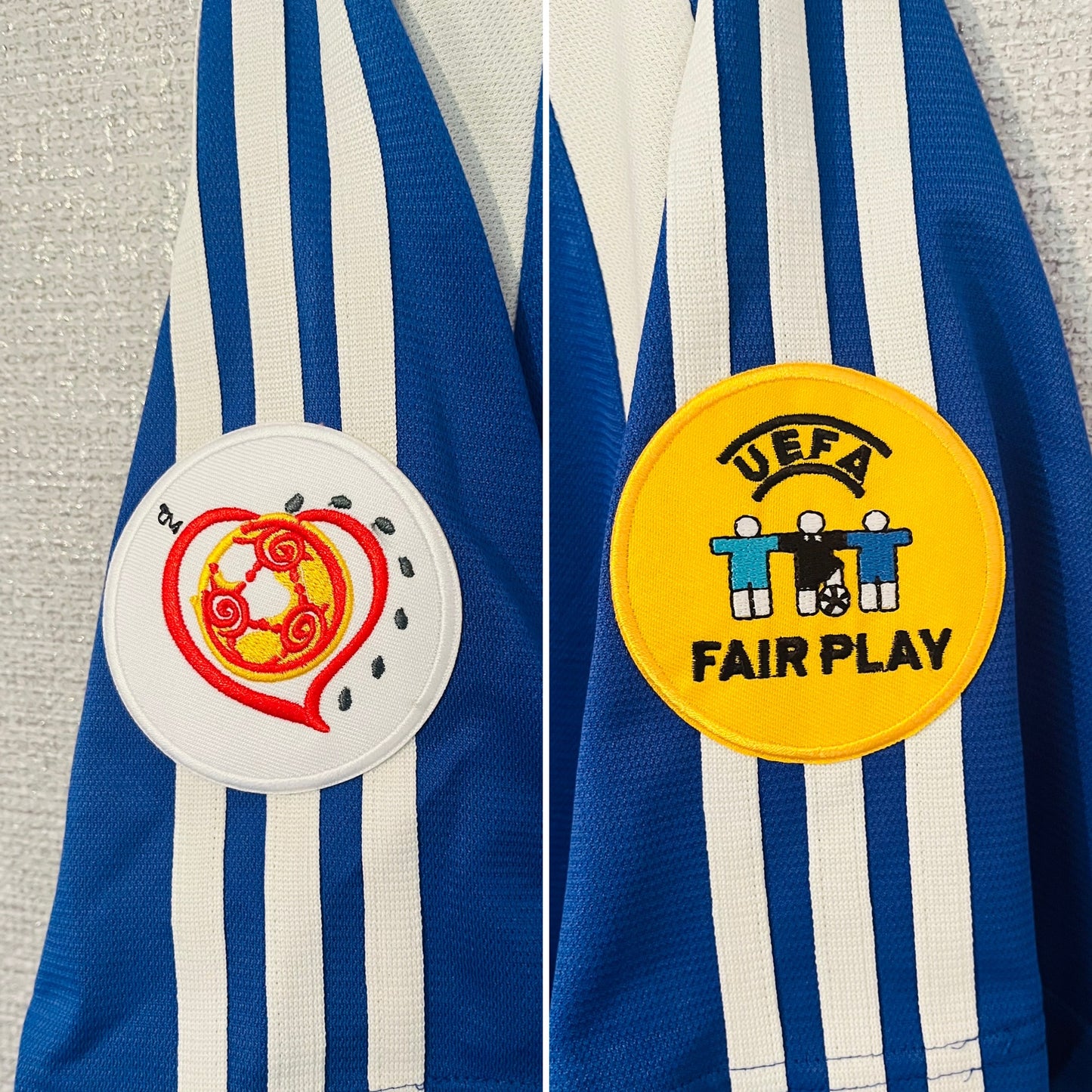 Greece home football shirt
Euro 2004 Charisteas XL