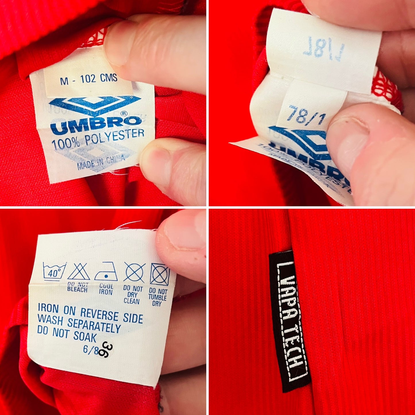 Manchester United home football shirt
1999/2000 Beckham Medium