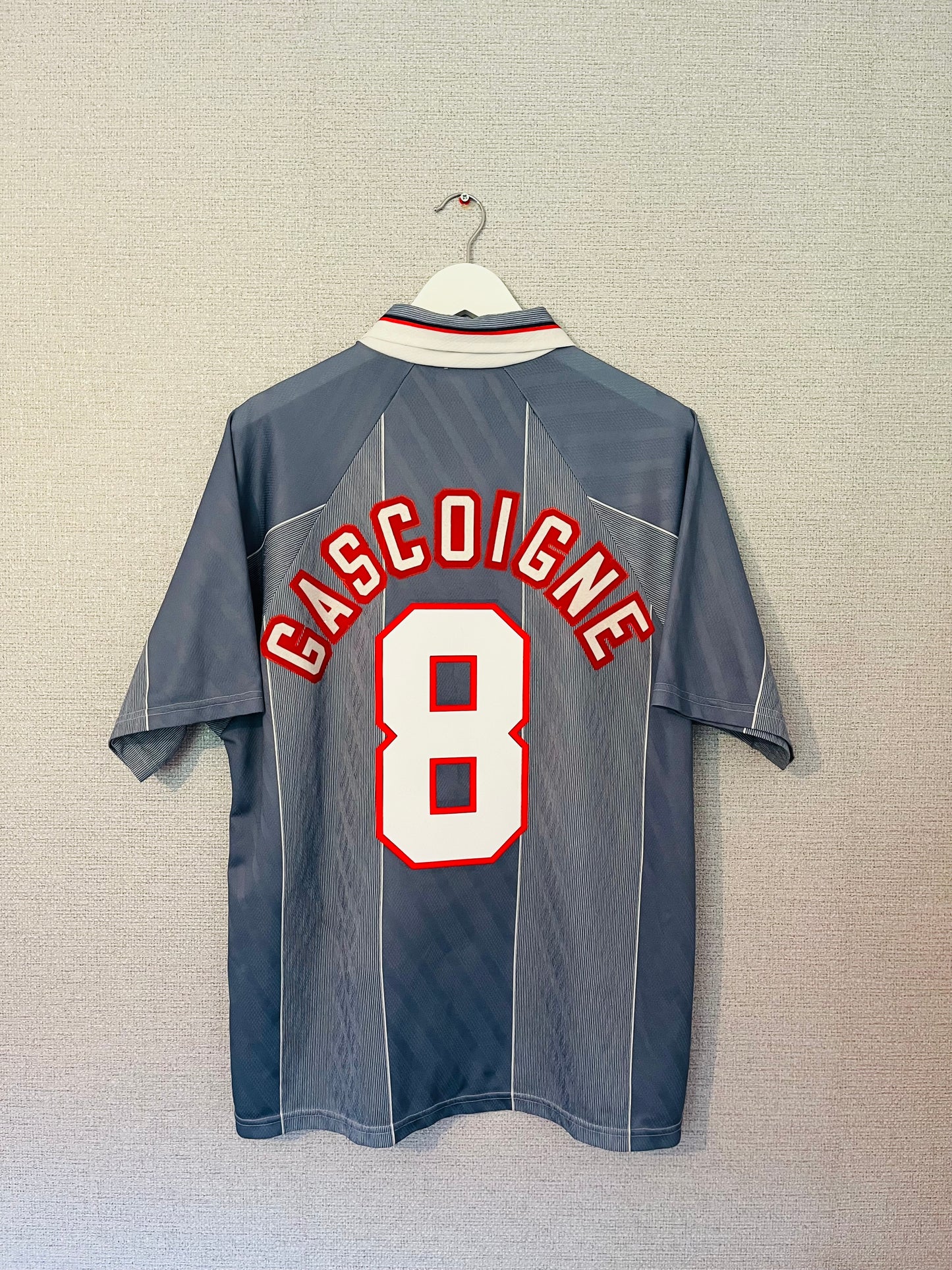 England away football shirt     Euro 1996 Gascoigne L/XL