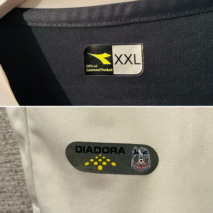 Crystal Palace away football shirt 2006/07 Morrison XXL