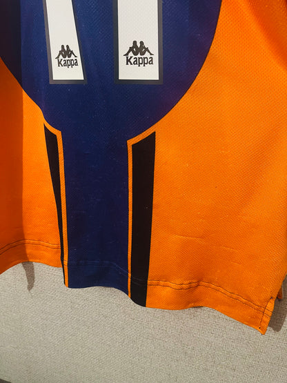 Barcelona away football shirt 1997/98 Rivaldo Large