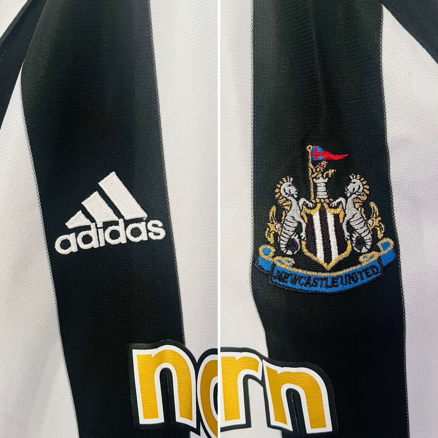 Newcastle United home football shirt 2005/07 Shearer Medium