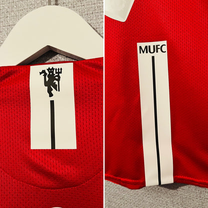 Manchester United home football shirt 2007/08 CR7 Large