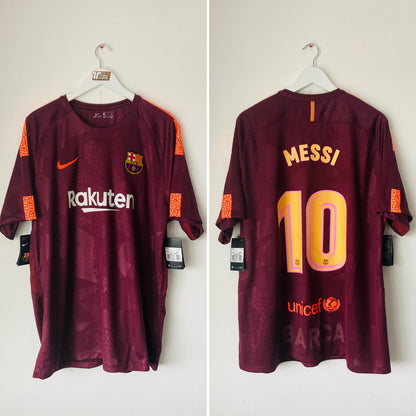 Barcelona third football shirt
2017/18 Messi XXL