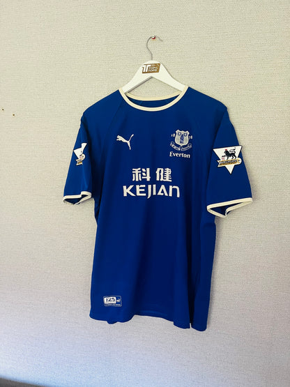 Everton home football shirt 2003/04 Rooney Medium