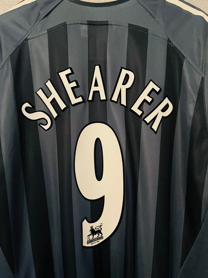 Newcastle United away football shirt 2005/06 Shearer XXL