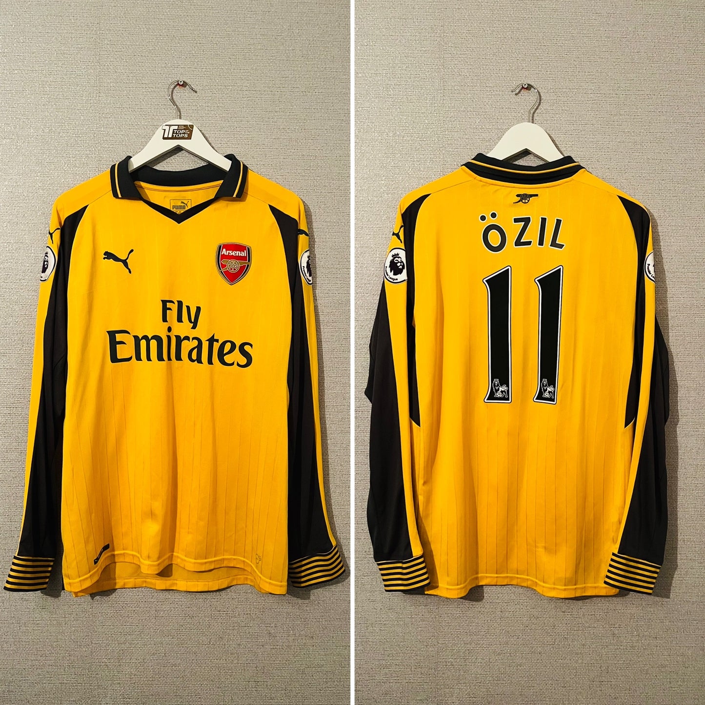 Arsenal away football shirt 2016/17 Ozil Large