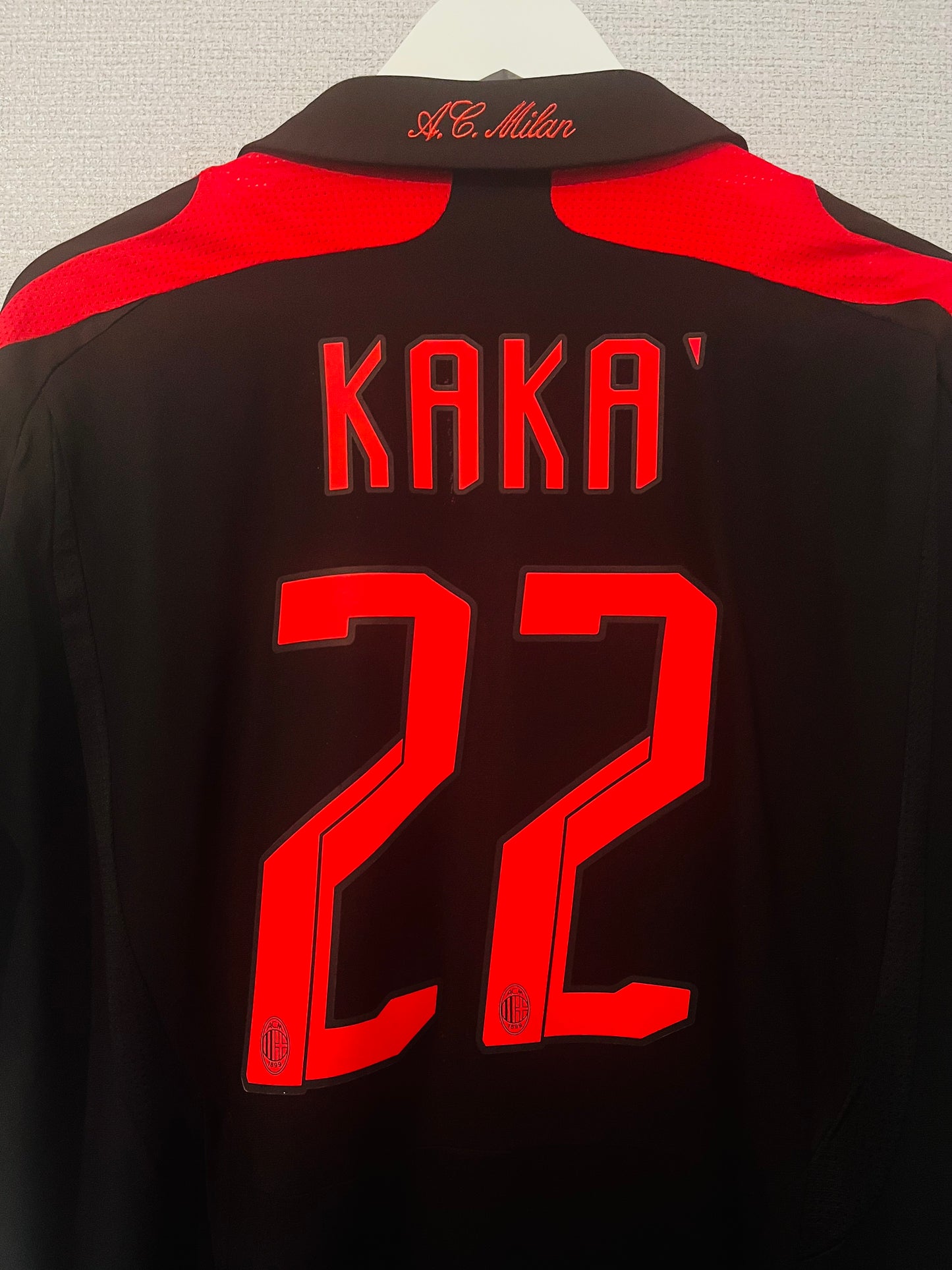 AC Milan third football shirt 2007/08 Kaka Large