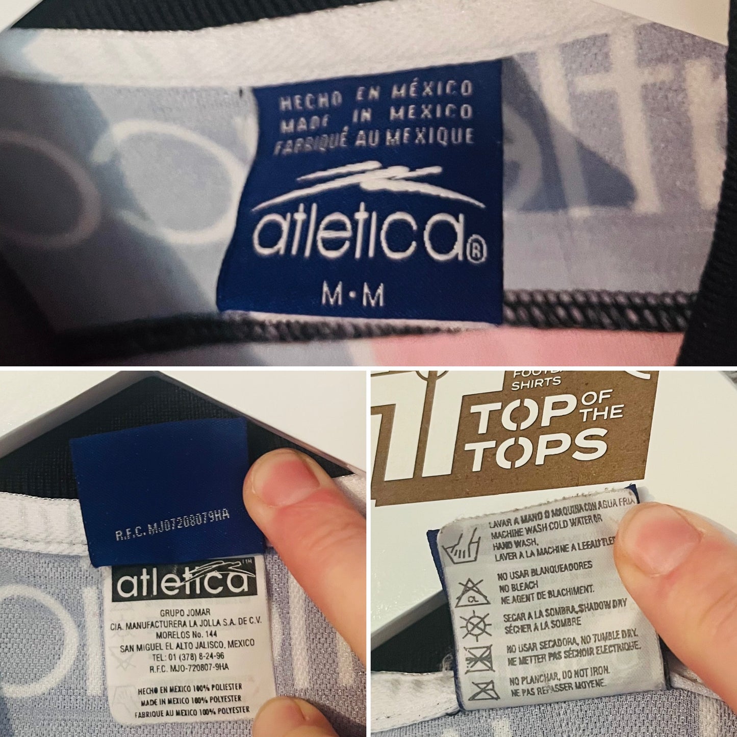 Atlas home football shirt 2000/01 Medium