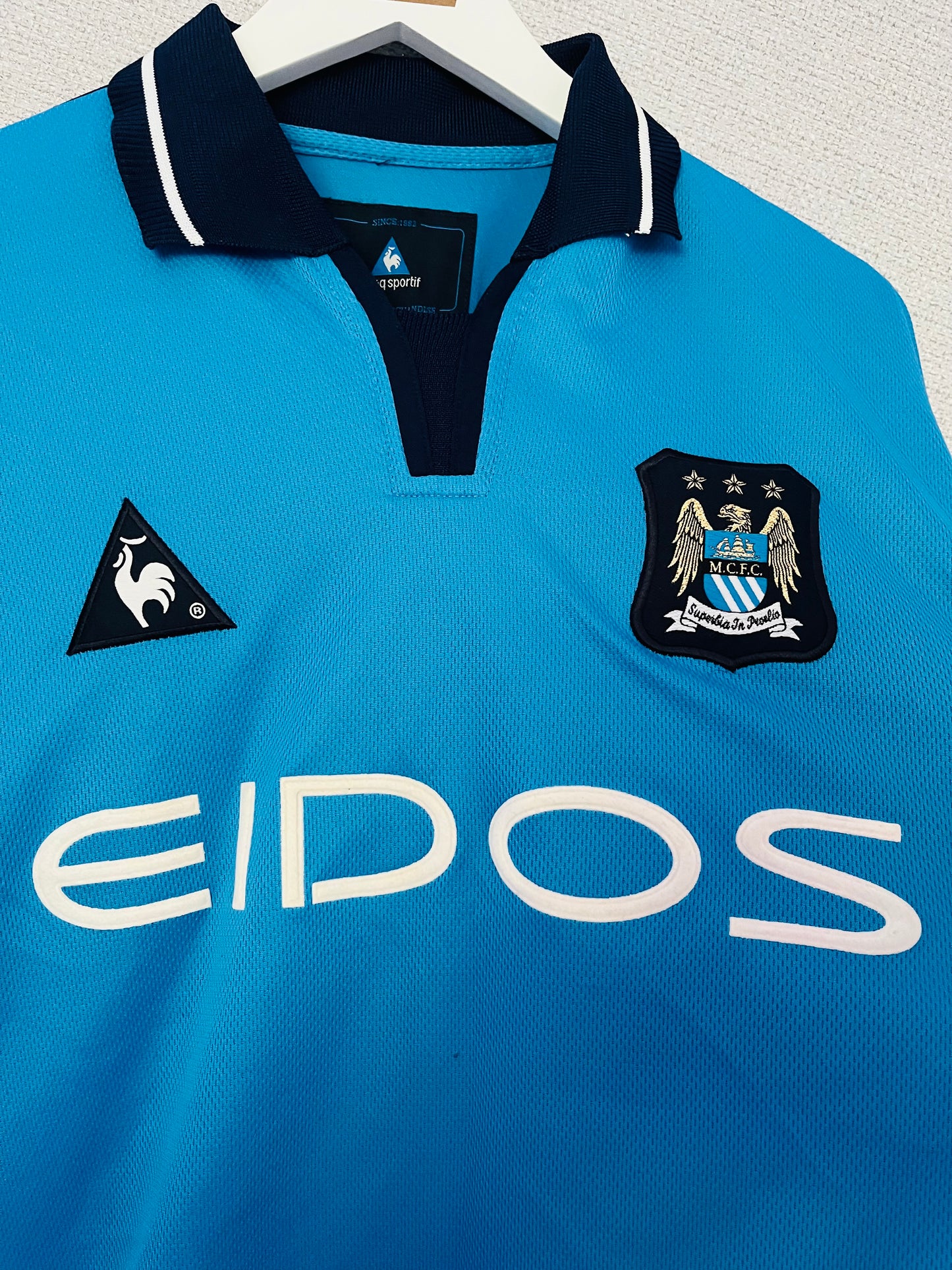 Manchester City home football shirt
2001/02 Wright Phillips XL