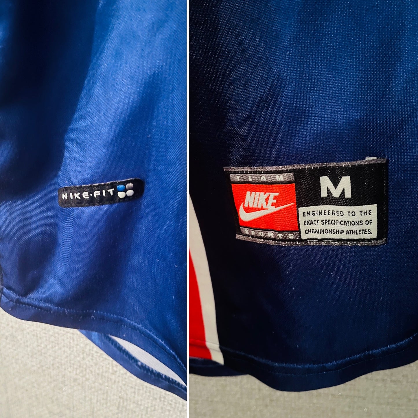 PSG home football shirt 1998/99 Okocha Medium