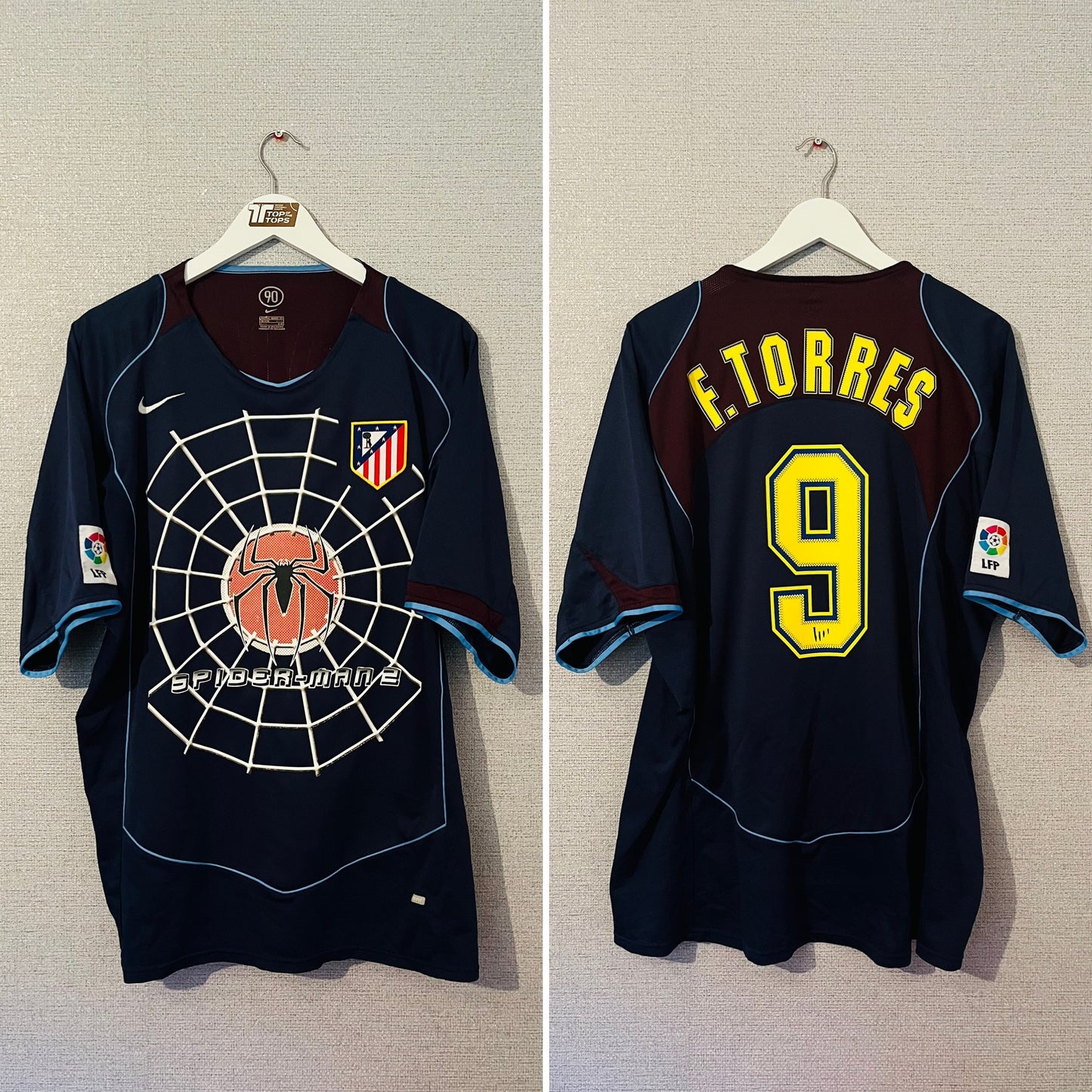 Atletico Madrid away football shirt
2004/05 Torres XXL