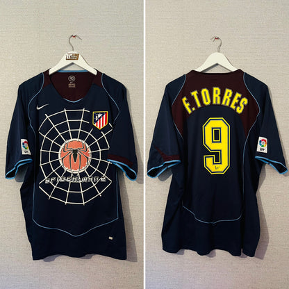 Atletico Madrid away football shirt
2004/05 Torres XXL