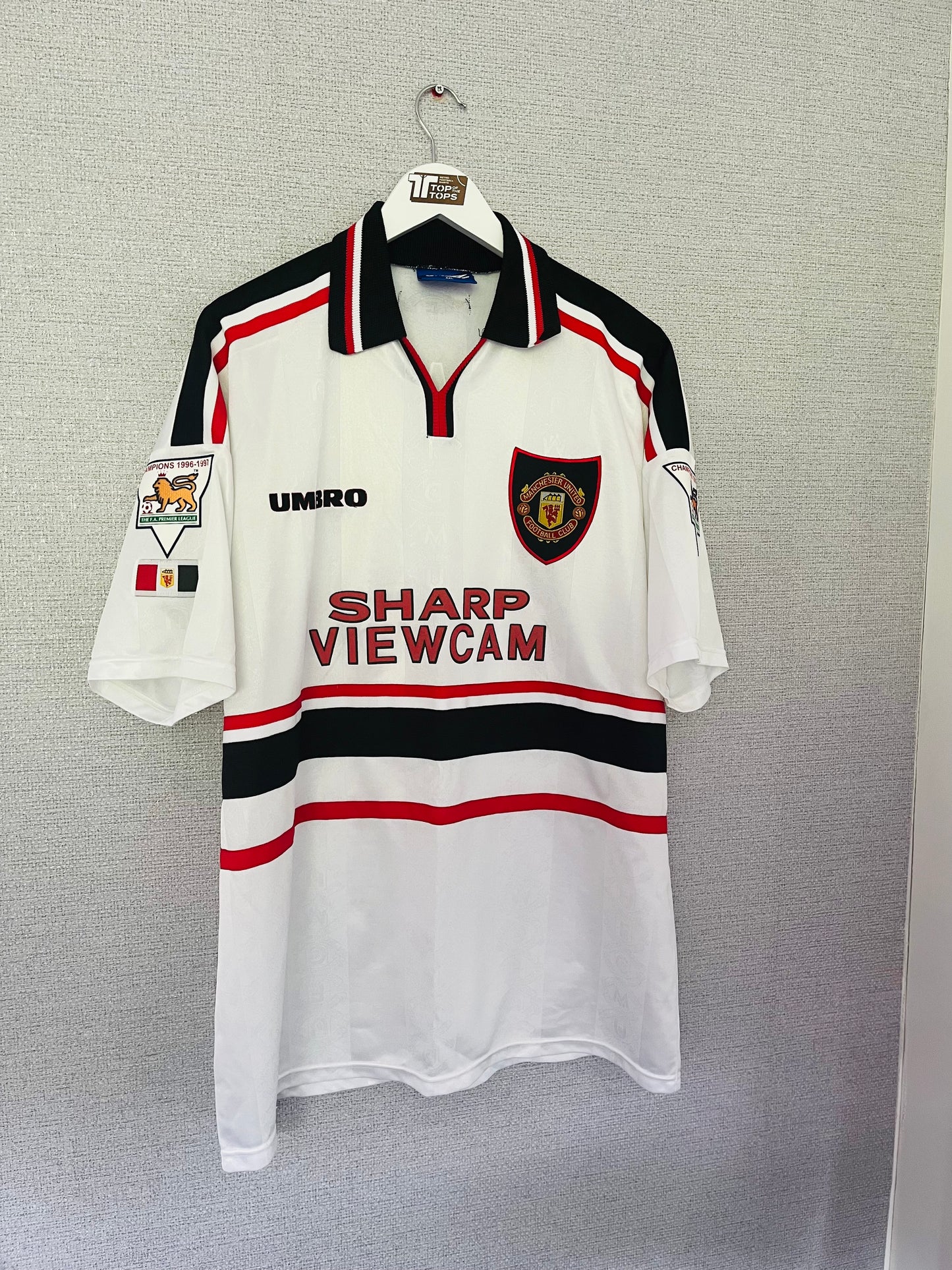 Manchester United away football shirt 1997/98 Keane XXL
