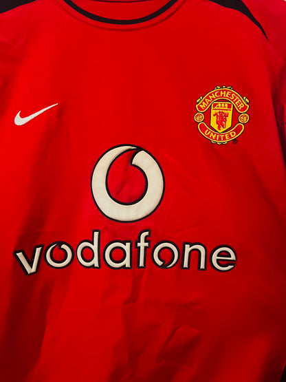 Manchester United home football shirt 2003/04 CR7 medium
