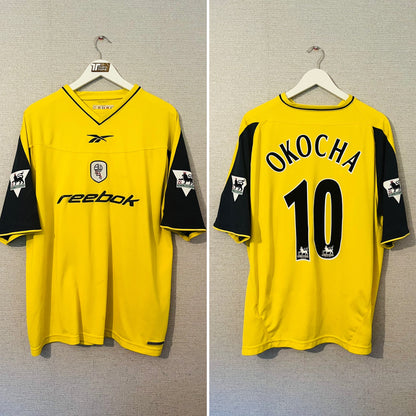 Bolton Wanderers away football shirt
2002/03 Okocha XL