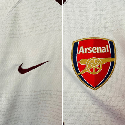 Arsenal away football shirt 2007/08 Gilberto Large