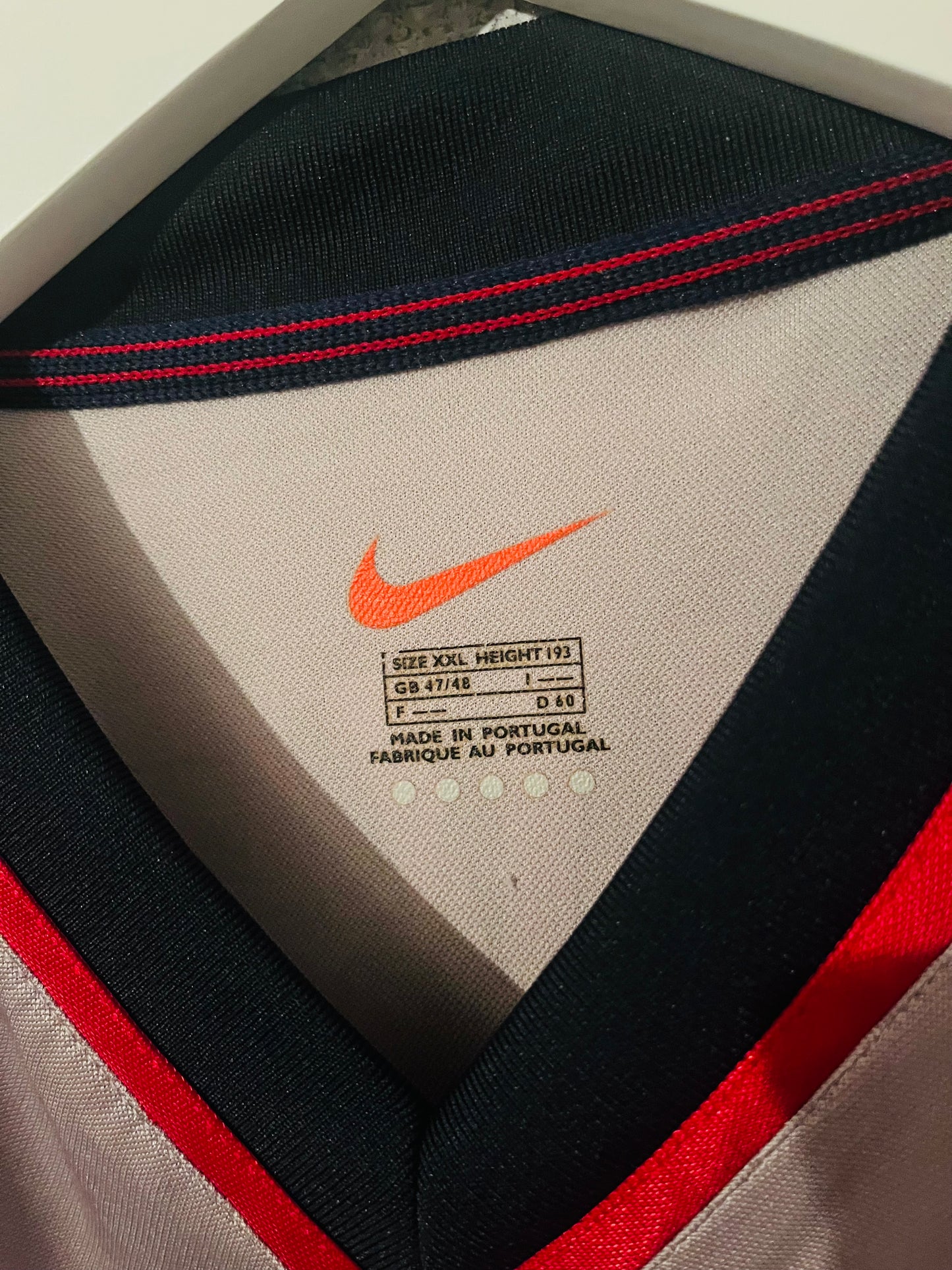 Barcelona away football shirt 1998/2000 Kluivert XXL