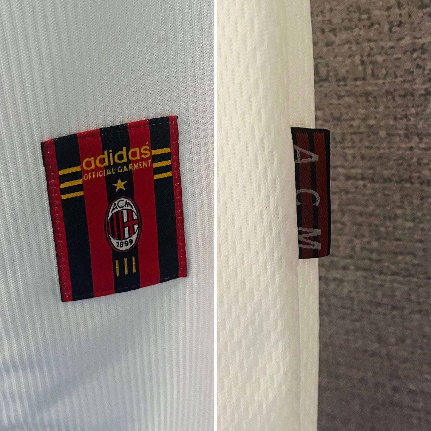 AC Milan away football shirt 1998/2000 Maldini Medium