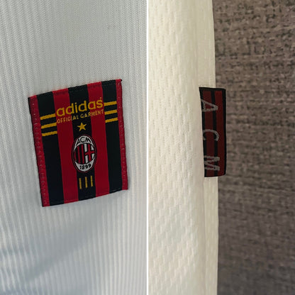 AC Milan away football shirt 1998/2000 Maldini Medium