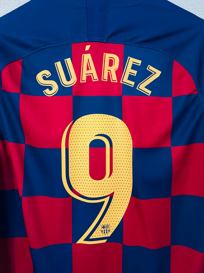 Barcelona home football shirt 2019/20 Suarez Large