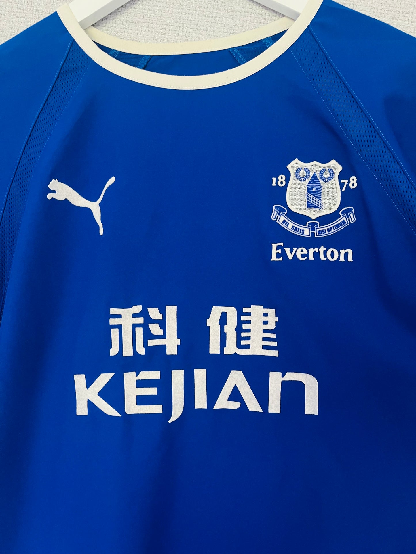 Everton home football shirt 2003/04 Rooney Medium