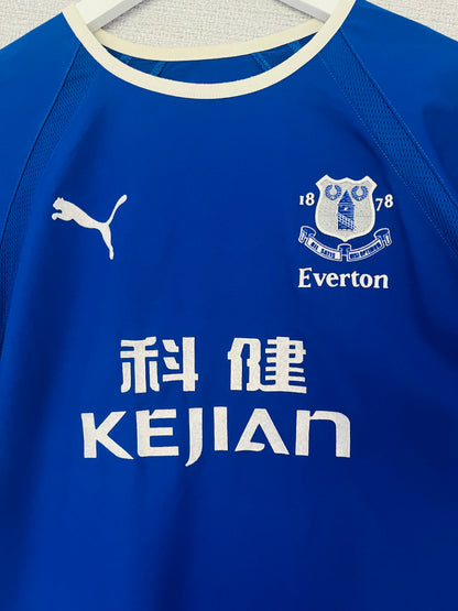 Everton home football shirt 2003/04 Rooney Medium