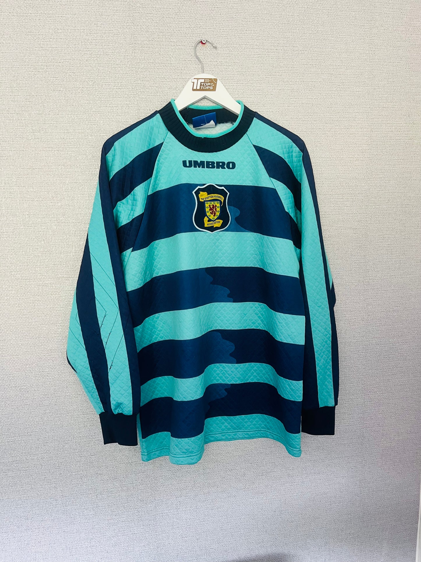 Scotland goalkeeper football shirt 1998/99 Large