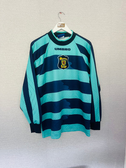 Scotland goalkeeper football shirt 1998/99 Large